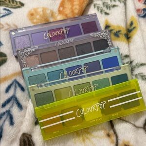 ColourPop Vibrant Eyeshadow Palette Collection